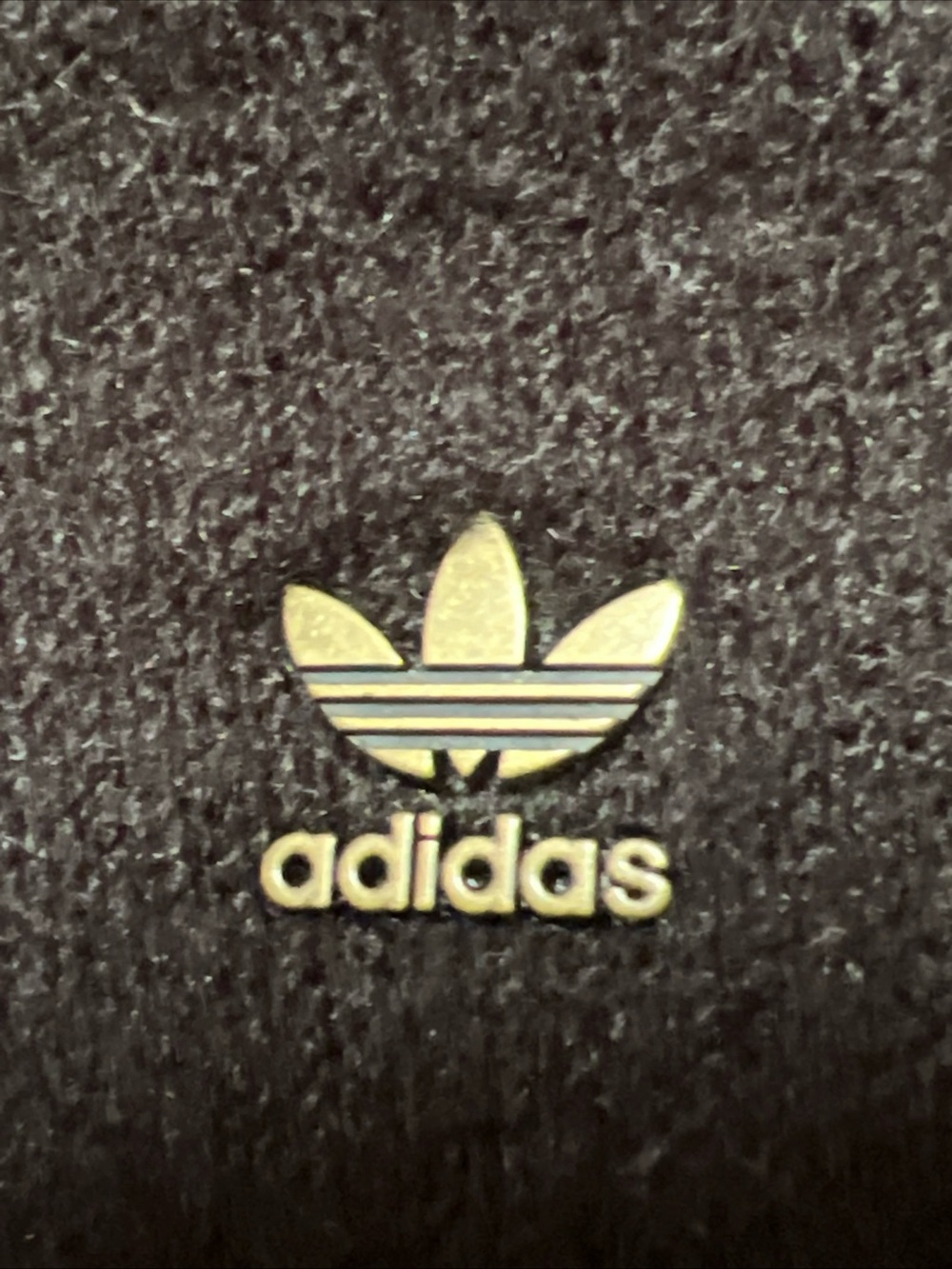Adidas Beanie Black Unisex Metal Logo - Picture 2 of 5